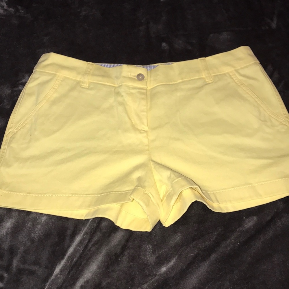 Southern Tide Sz 10 Leah Shorts Yellow - Like New